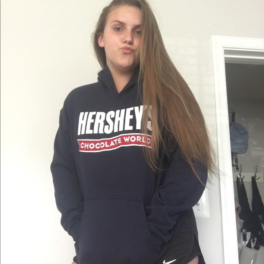 a original Hershey's chocolate sweatshirt